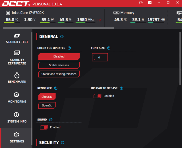 烤鸡测试软件 | OCCT电脑硬件测试 v17.0.14 便携版 烤鸡测试软件 | OCCT电脑硬件测试 v17.0.14 便携版